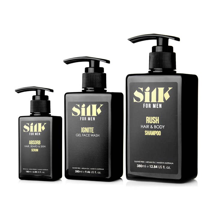 Silk oil of Morocco - Wholesale Bath & body set – Men’s - Men's Grooming Essentials