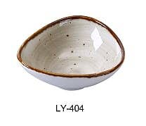 Yanco - Wholesale Bowl - 4 3/4" X 4 3/8" X 1 5/8" TRIANGLE SAUCE BOWL 5 OZ0