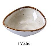 Yanco - Wholesale Bowl - 4 3/4" X 4 3/8" X 1 5/8" TRIANGLE SAUCE BOWL 5 OZ