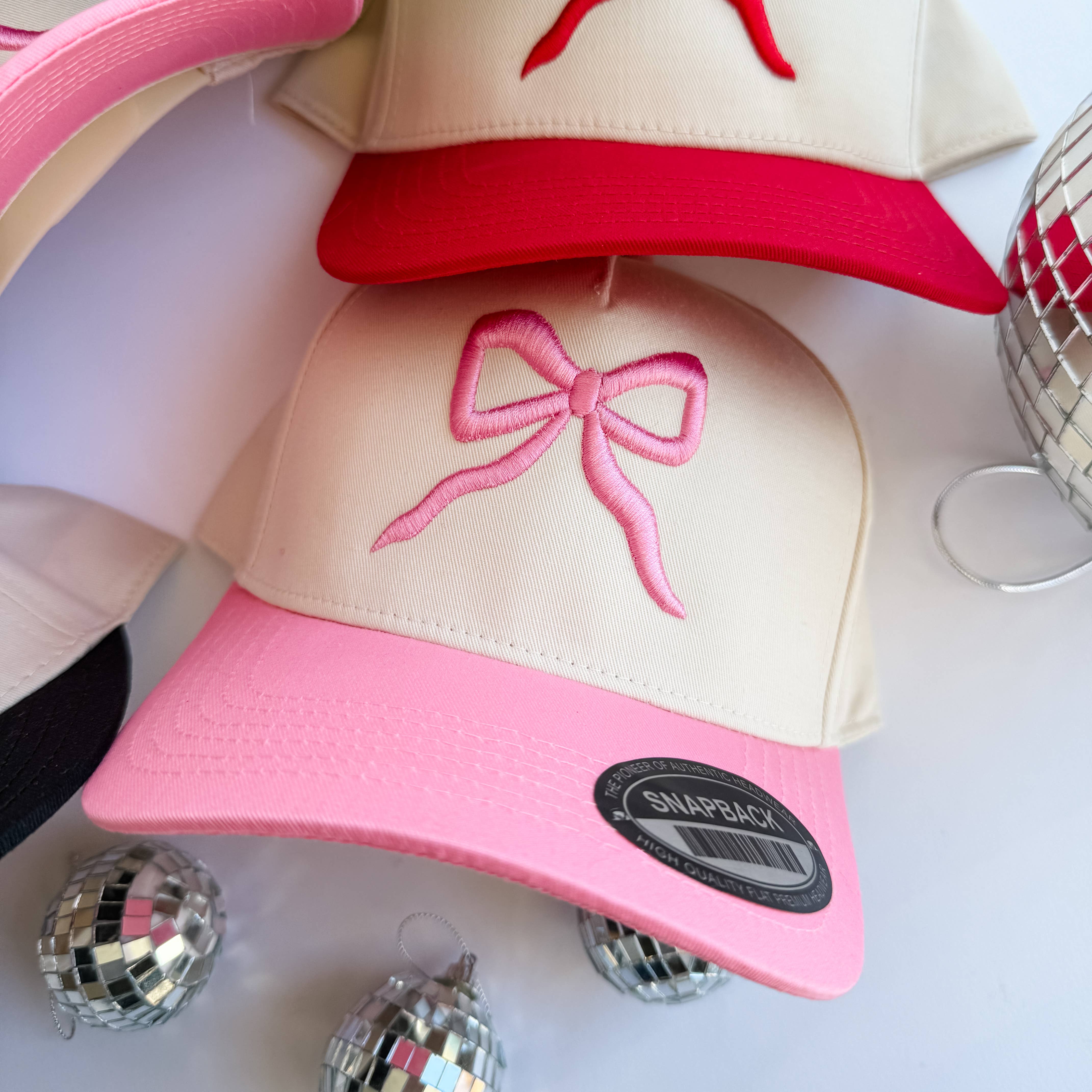 Coco & Rho - Wholesale Trucker Hat - Women's - Puff Bow- Trucker Hat1