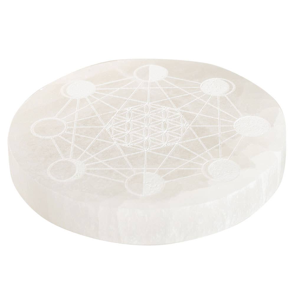 Benjamin International - Wholesale Crystal Charging Plate - Phases Of The Moon Charging1
