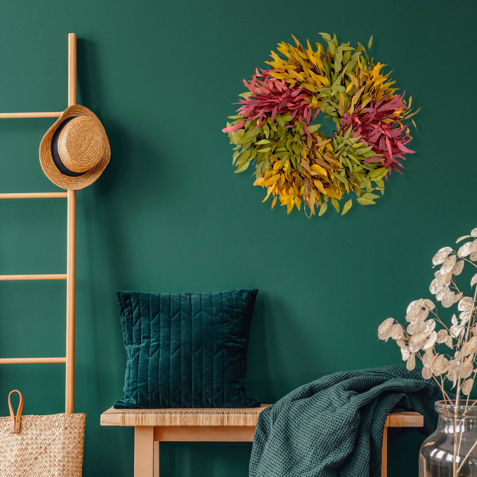 Andaluca - Wholesale Wreath - Harvest Farmhouse Willow Wreath2