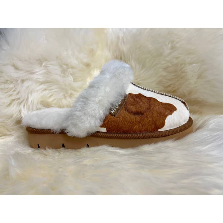 SuperLamb Footwear – wholesale Mules – Women’s – Onager - Tan Cowhide