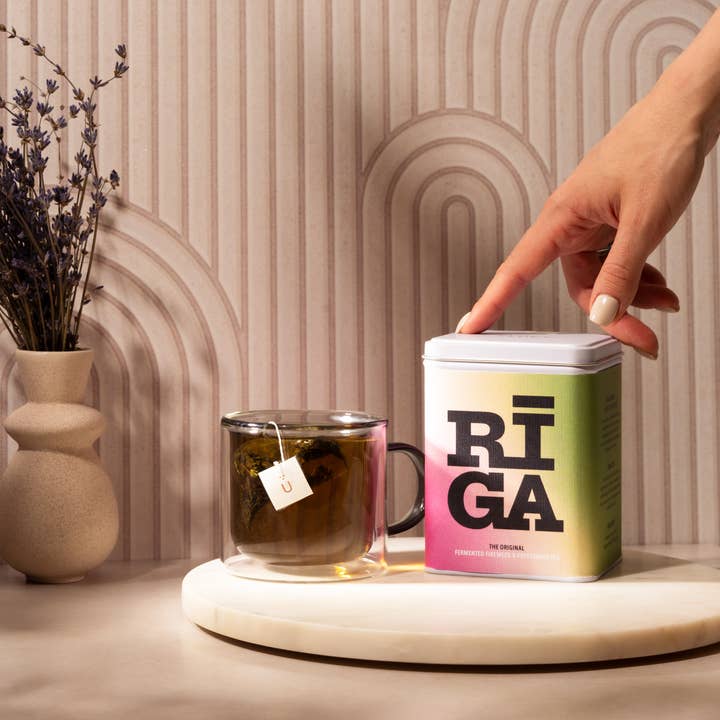Plūkt – wholesale Hälsoté/Detoxté – RIGA Original x PLŪKT fermenterat mjölkört- och pepparmyntste