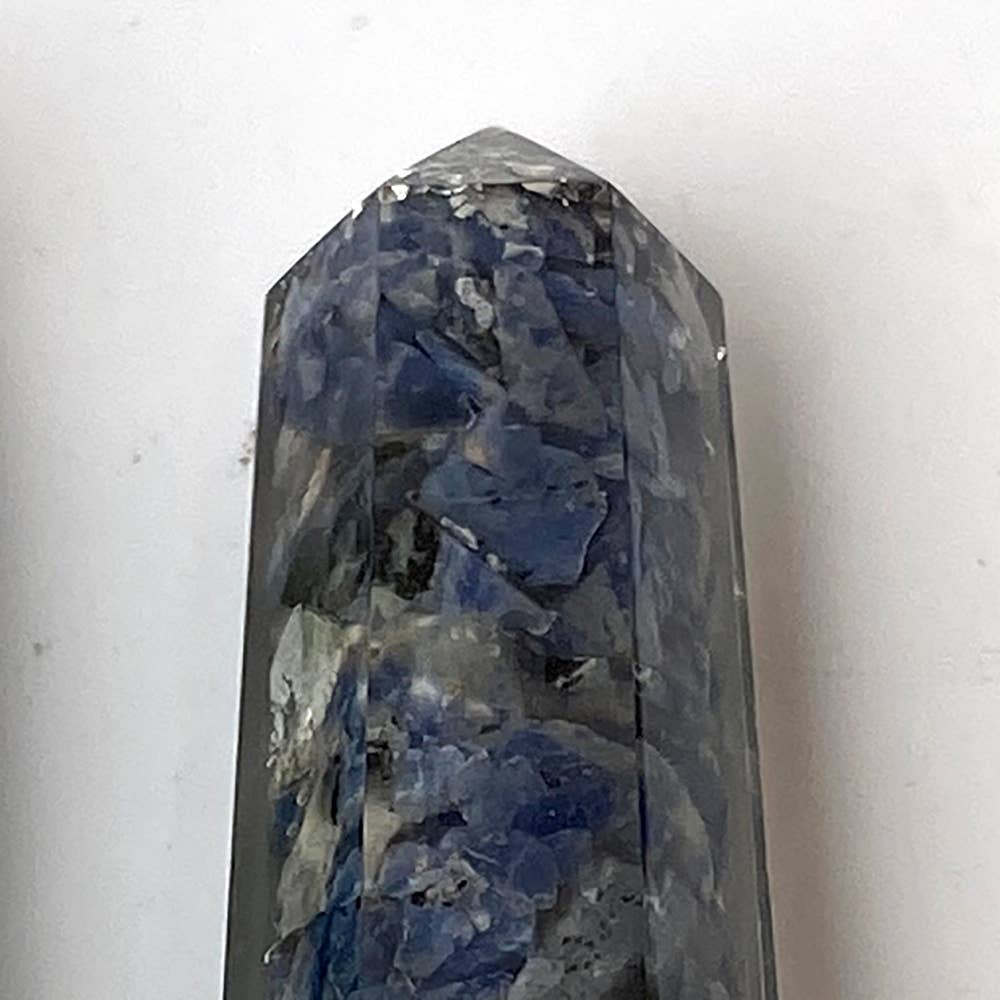 VIE - Vente Pierre et cristal de spiritualité - Tour obélisque en orgonite, 10-12 cm13