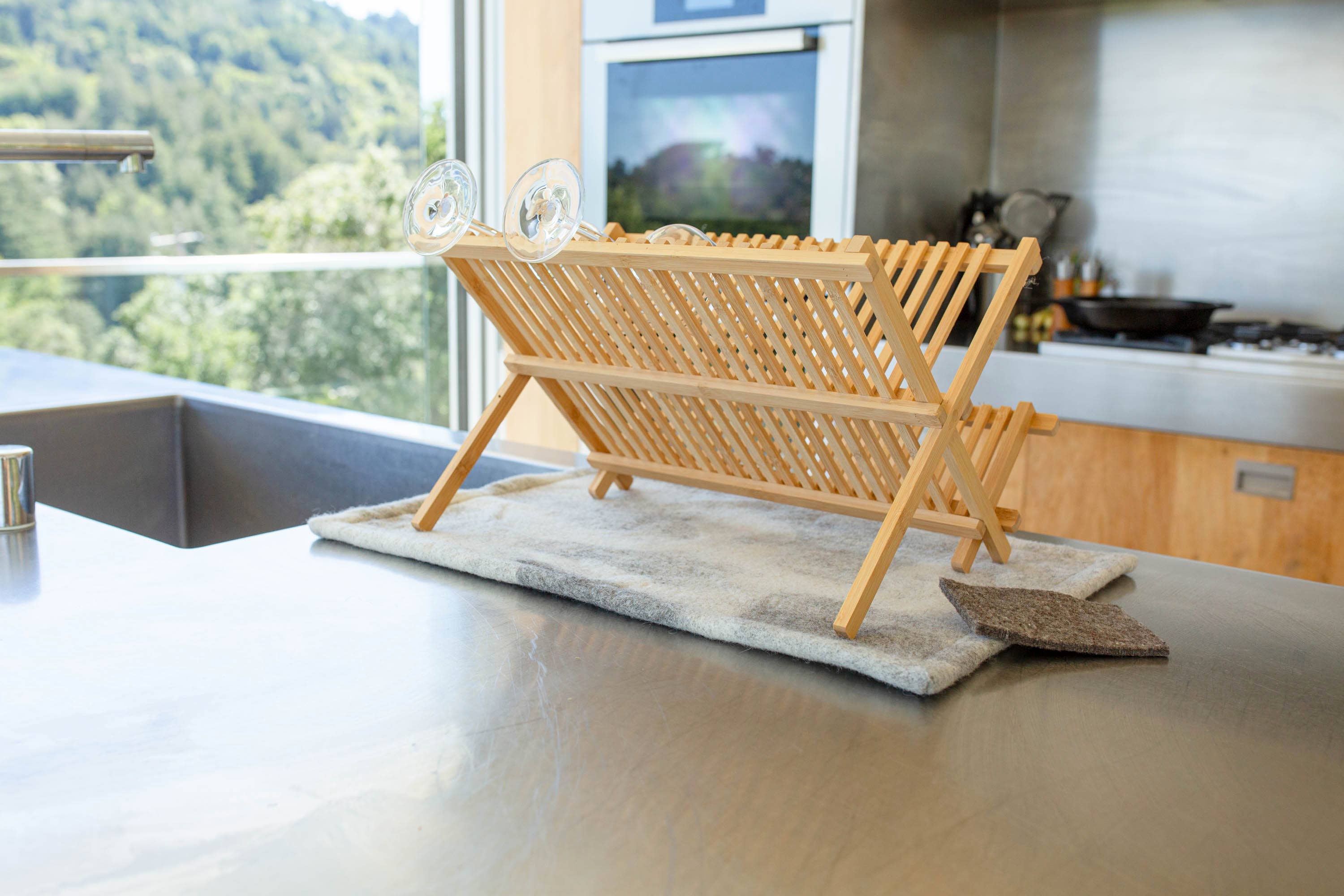 SHOP SHEEP by JG SWITZER - Wholesale Dishcloth - Felted Wool Dish Sponge - 3 Pack9