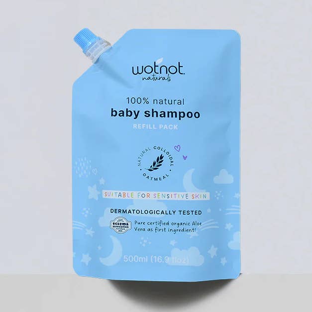 100% Natuurlijke Babyshampoo - Navulling voor wholesale door Wotnot Naturals