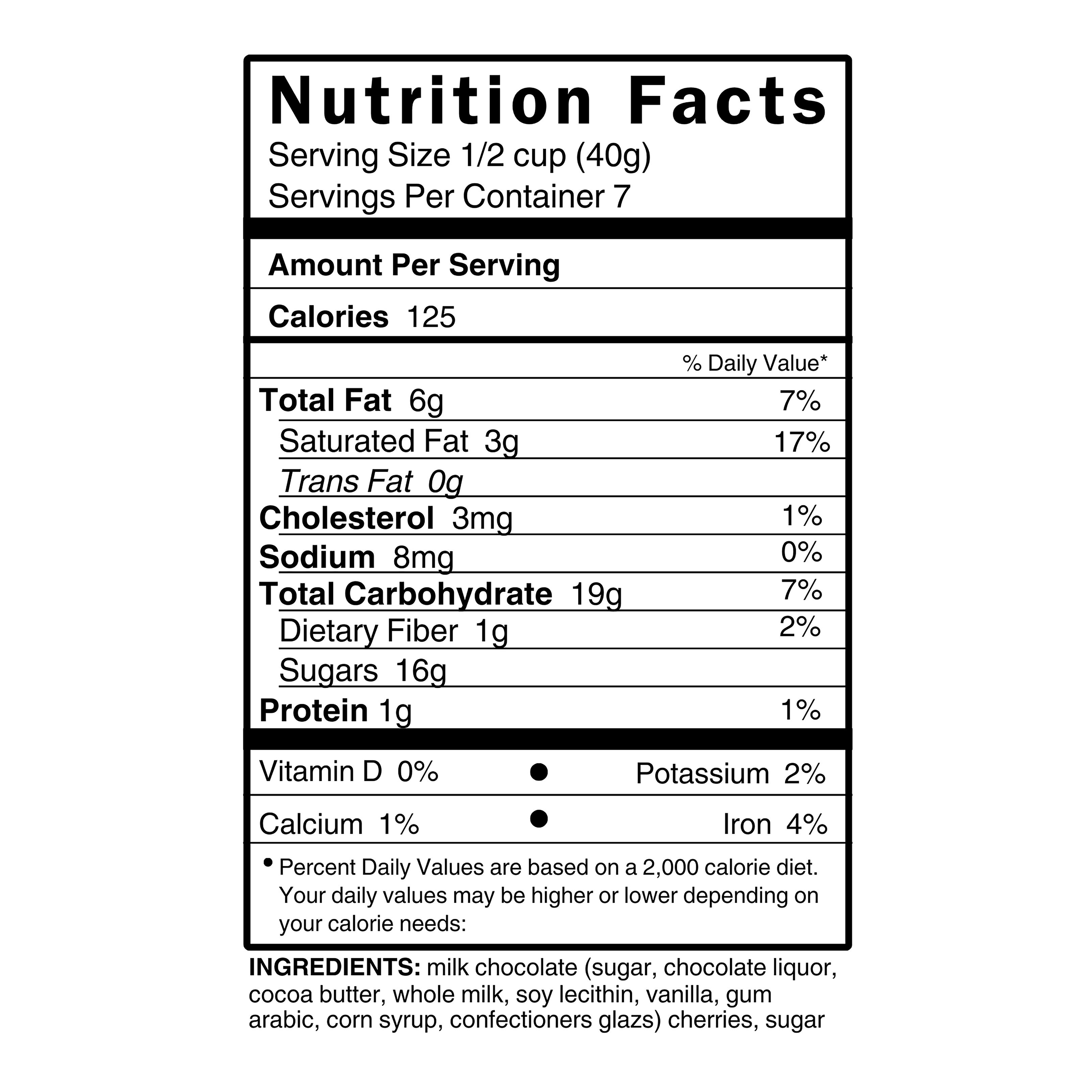 Cherryland's Best - Wholesale Chocolate Covered Sweets - Milk Chocolate Covered Cherries 7.5oz / 12ct1