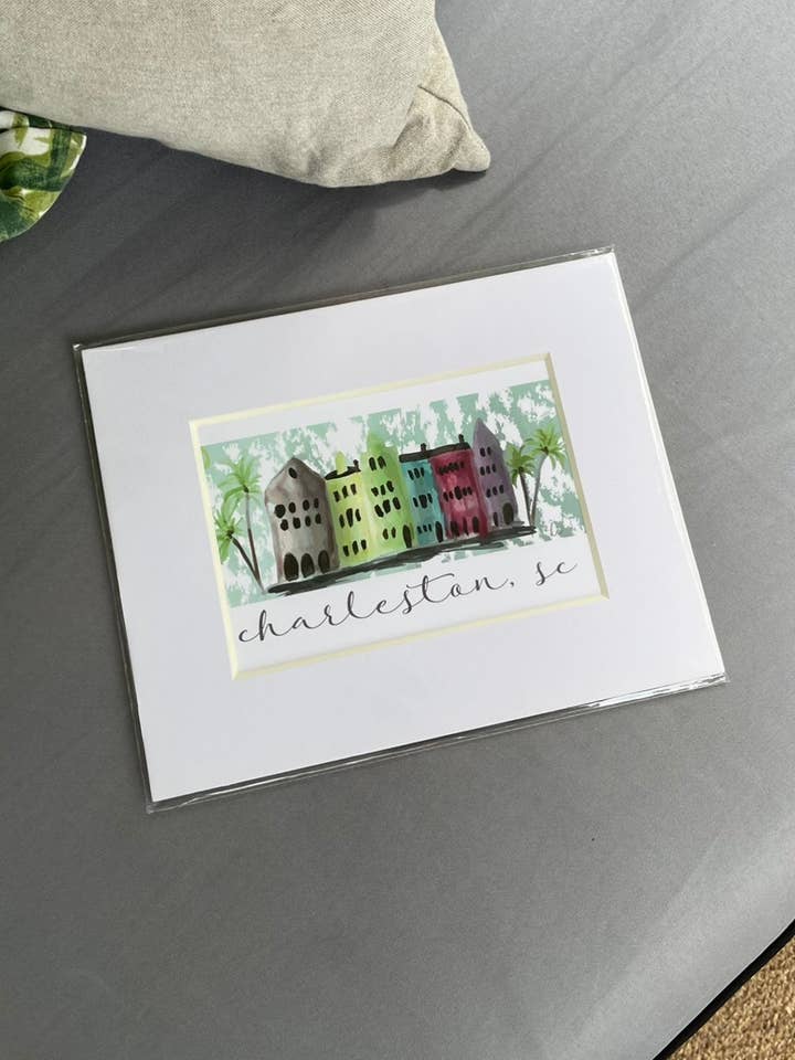 Estampado mate Rainbow Row para venta al por mayor de Half-Pint Designs