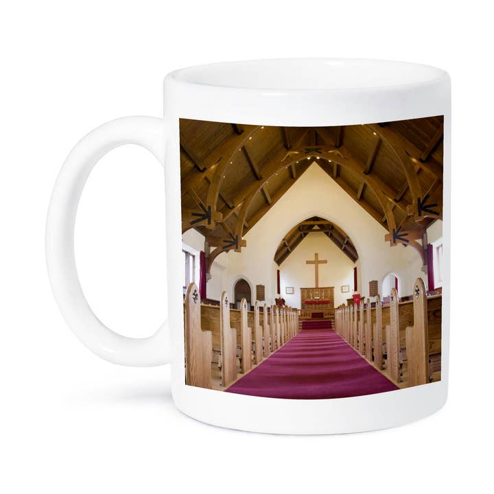 3dRose, WY, Yellowstone, Mammoth Hot Springs, Église - US51 JWI0152 - Jamie et Judy Wild, Tasse pour la vente par 3dRose