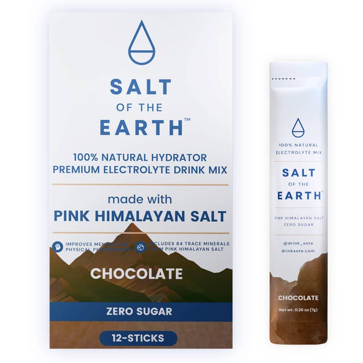 Salt of the Earth - Wholesale Sports/Energy Drink - Salt of the Earth | Natural Electrolytes | Chocolate