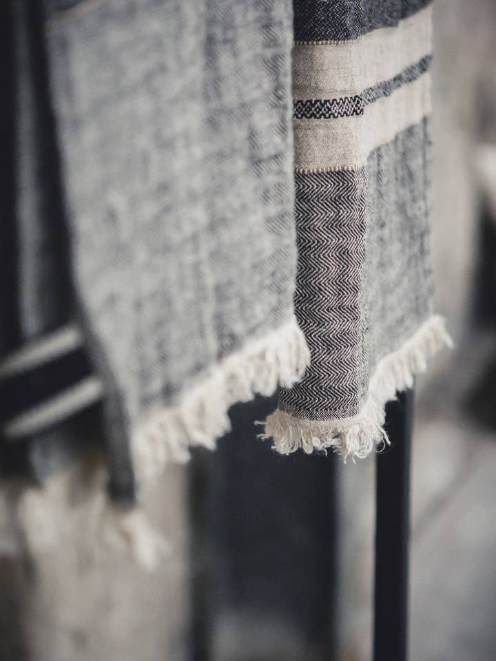 The Belgian Towel asciugamano ospiti 55x65 cm per la vendita all'ingrosso da parte di Libeco Home