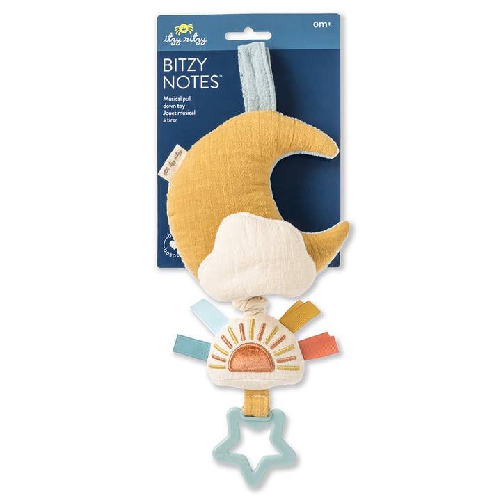 Itzy Ritzy - Wholesale Musical Toy - Kids & Baby - Bitzy Notesâ„¢ Musical Pull-Down Toy Cloud/Sun