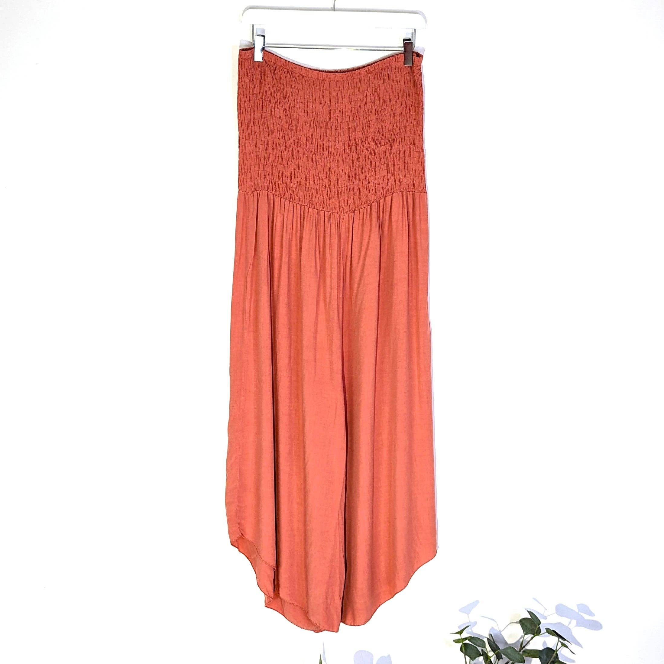 Tempest Designs - Wholesale Jumpsuit - Women's - Viscose bandeau jumpsuit with slightly tapered legs (L)0