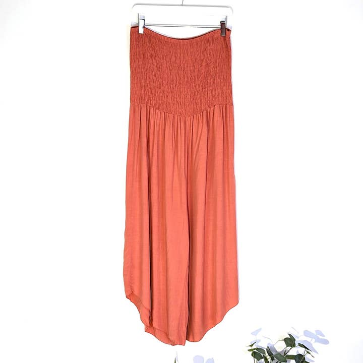 Tempest Designs - Wholesale Jumpsuit - Women's - Viscose bandeau jumpsuit with slightly tapered legs (L)