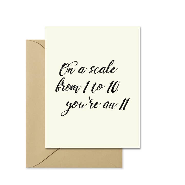 From 1 to 10 Greeting Card for wholesale by Leslie Store