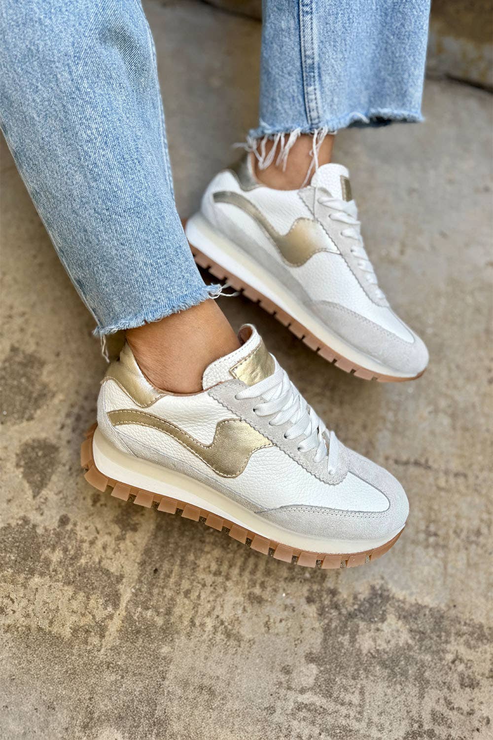 PMK SHOES - Wholesale Lifestyle Sneakers - Women's - Lumia - White - Handmade Cow Leather Sneakers4