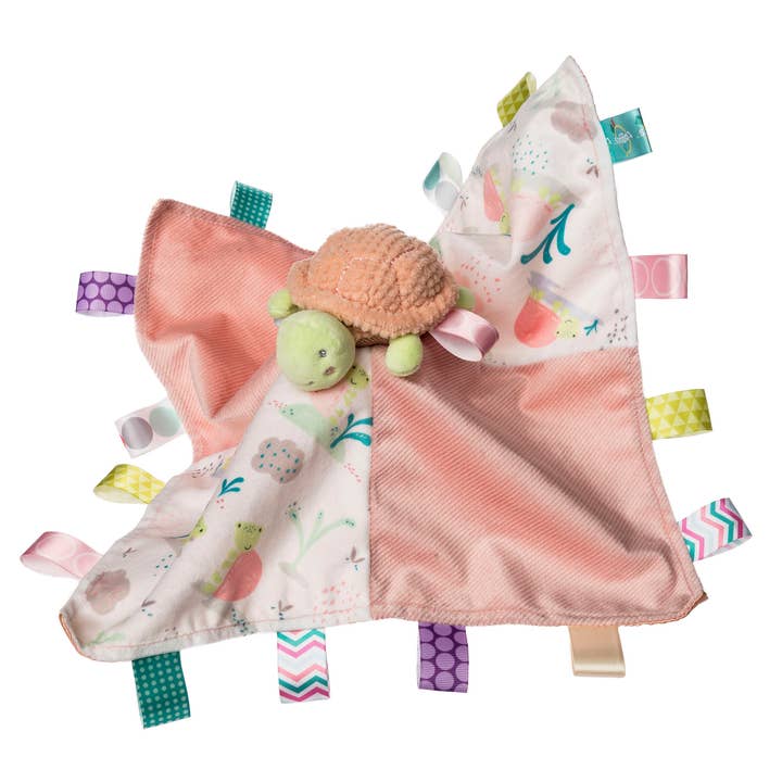 Taggies Tippy Turtle Character Blanket for wholesale by Mary Meyer