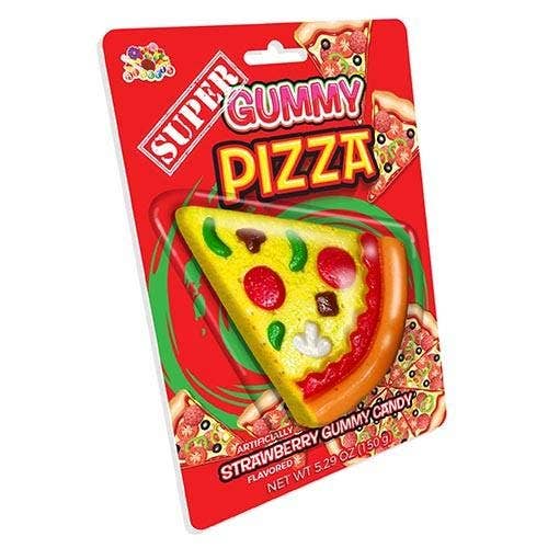 Alberts Super Huge Gummy Pizza Strawberry 5.29 oz for wholesale by Long Island Candy Factory