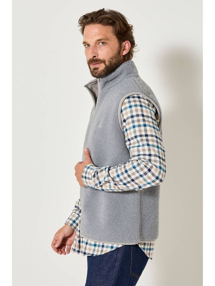 JAQK - Wholesale Outerwear Vest - Men's - Sleeveless Snow Metal Vest1