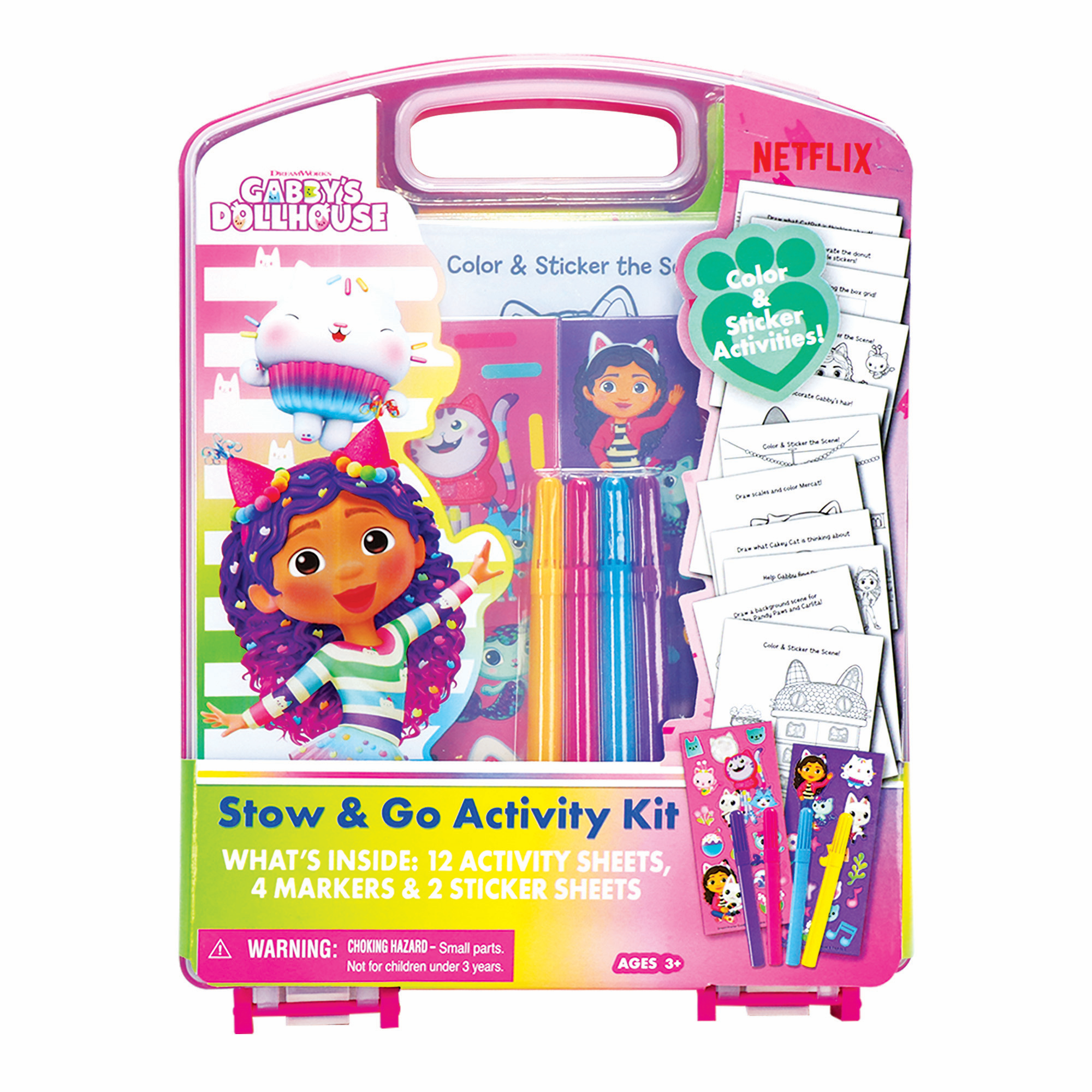 License 2 Play Toys - Wholesale DIY Craft Kit - Kids - Gabby’s Dollhouse Portable Craft Activity Kit in 6pc Display0