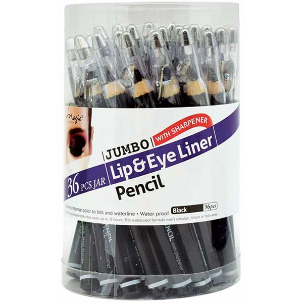 Majestic Wholesale - Wholesale Eyeliner/Pencil - Black Or Brown Jumbo LIP&Eyeliner Sharpener – 36-Piece Jar