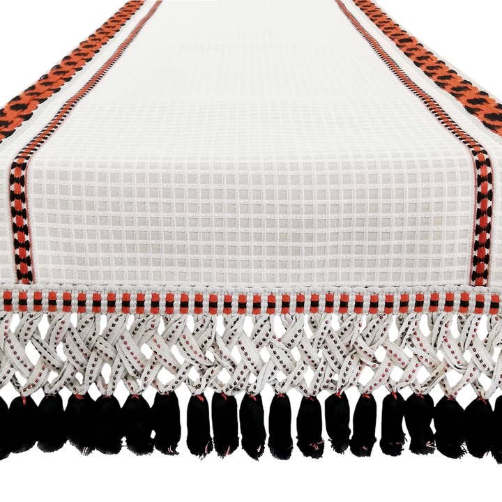 CAMINO DE MESA 038 | 150X50 | HERCULANEUM
COLL. ETNO VIVIR para venta al por mayor de San Leucio 1789