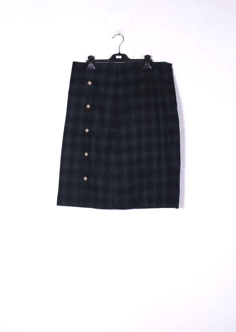 Amy & Clo Invogue – Engroshandel Nederdel - Dame – AC238 Jacquard nederdel med høj talje - plusstørrelse5