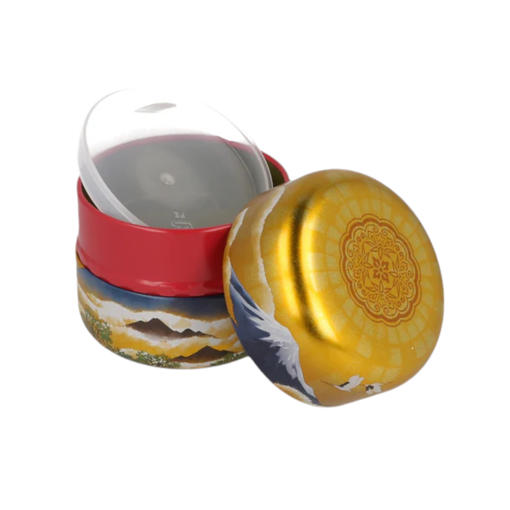 Urban Tokyo – wholesale Canister – 2.8oz Tea Canister Mt Fuji Gold JP (1/100)1