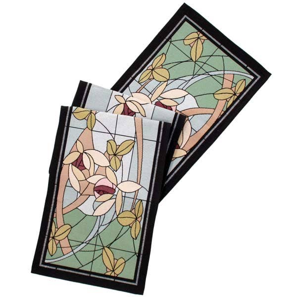 Flores e Vinhas Cristal- Mesa Runner por atacado de Rennie & Rose