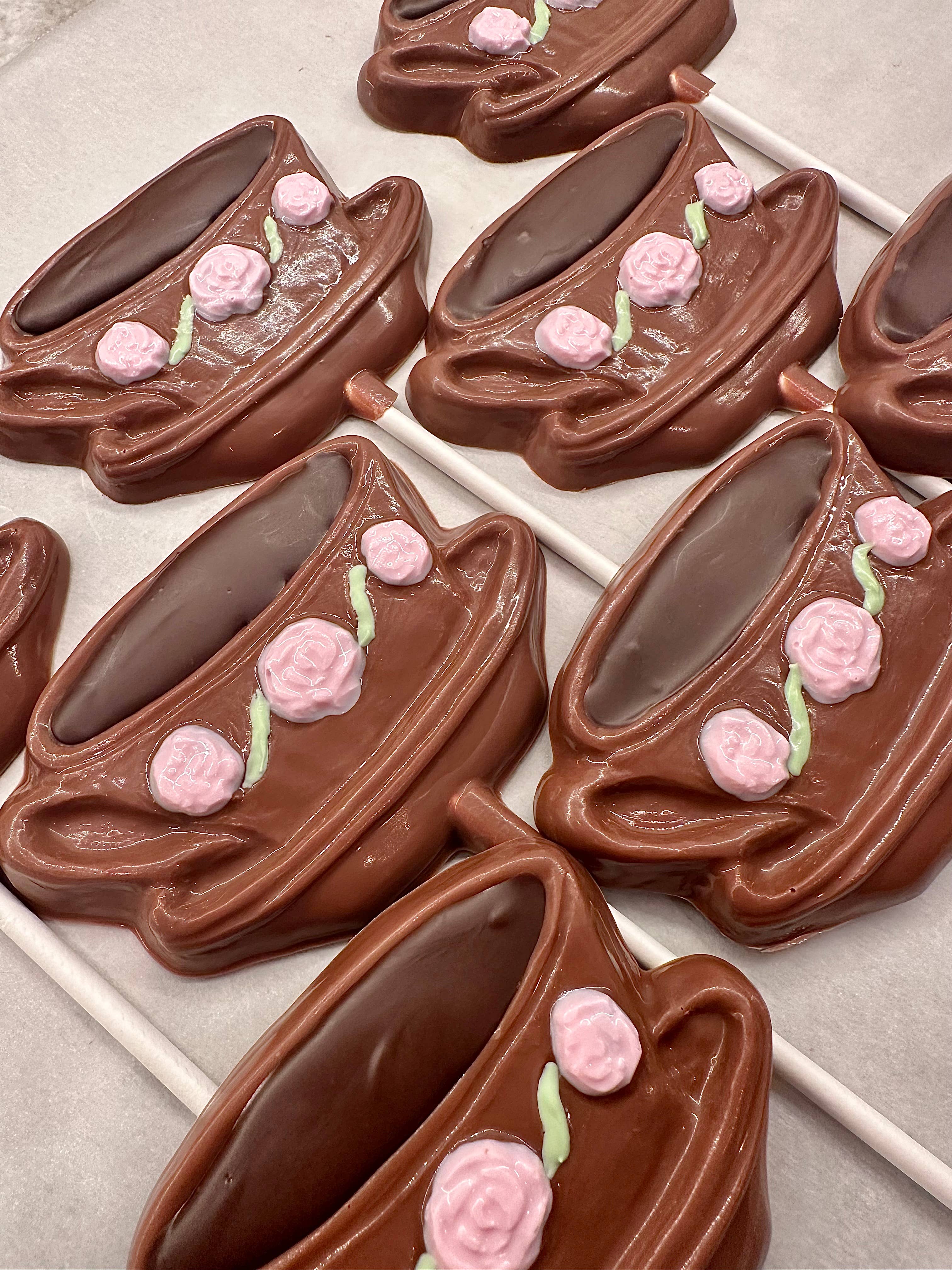 Delightful Chocolates - Wholesale Lollipop - Teacup Chocolate Lollipops6