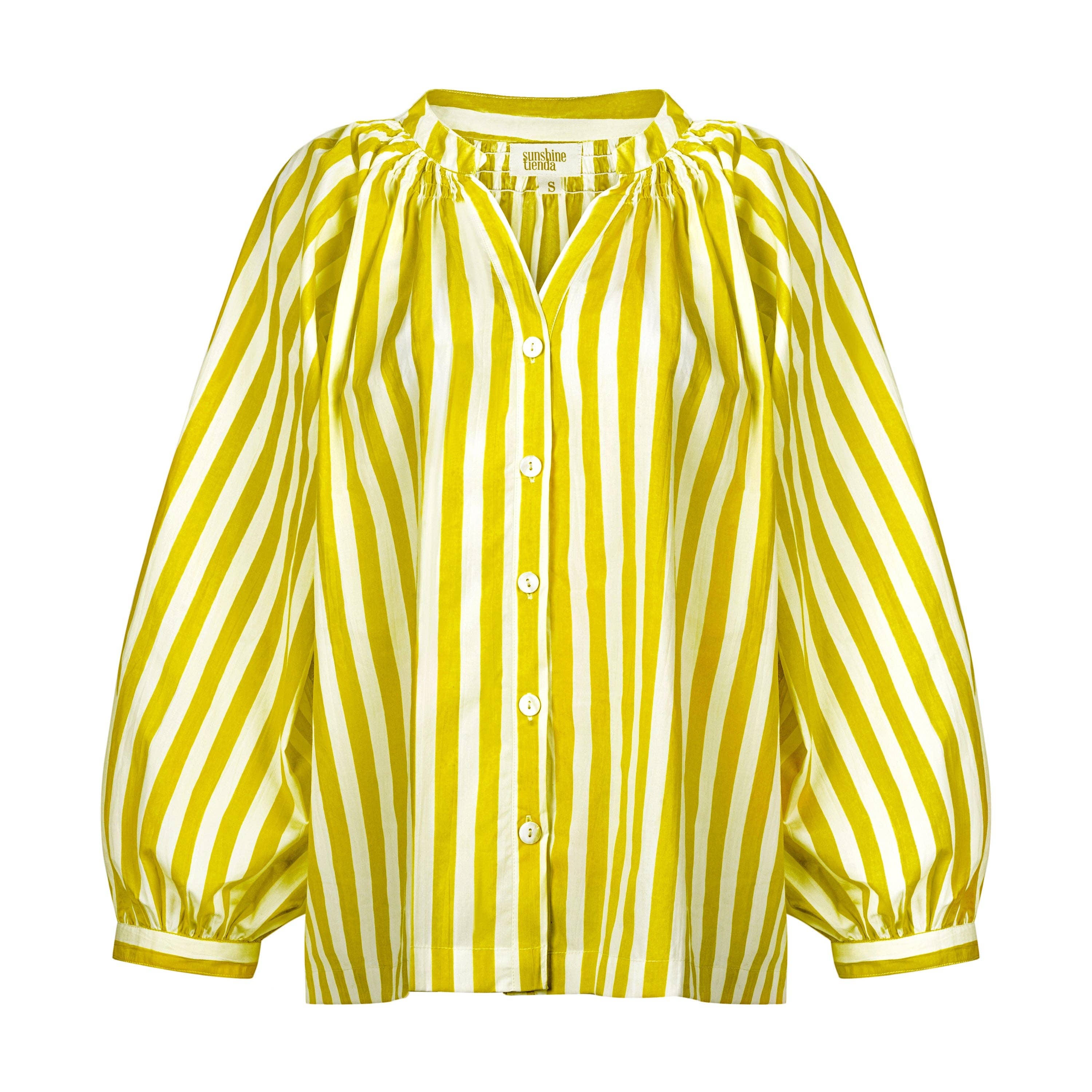 Sunshine Tienda - Wholesale Blouse - Women's - Ochre Daydreamer Lucia Top3