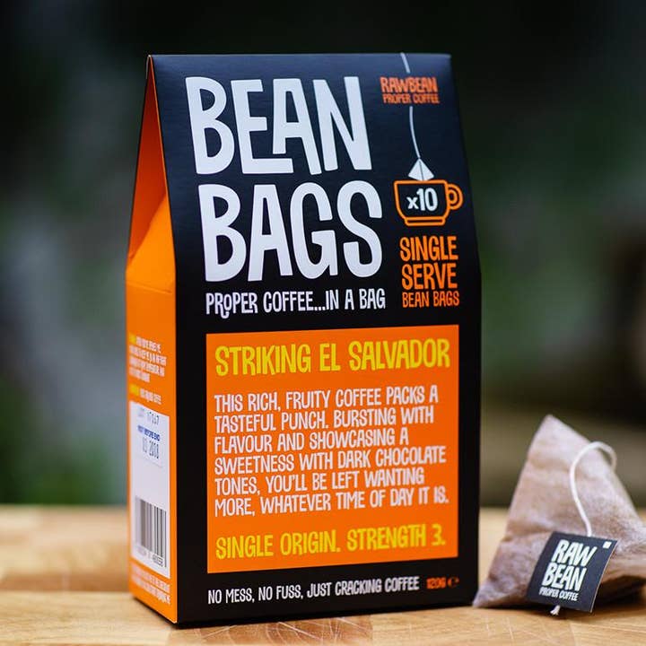Raw Bean Coffee - Wholesale Ground Coffee - Striking El Salvador - Coffee Bean Bags x 10