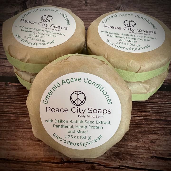 Conditioner Bars for wholesale by Peace City Soaps