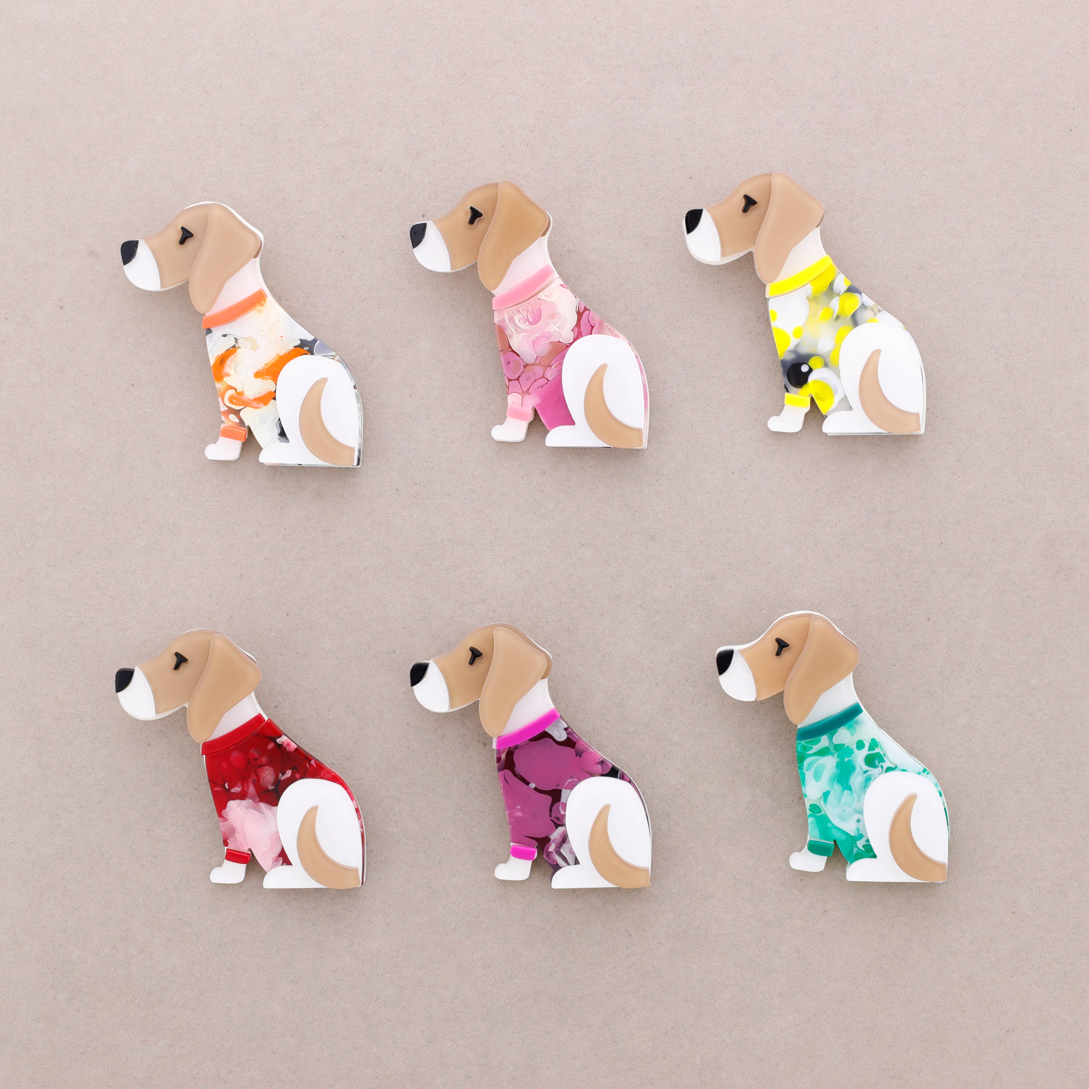 Sonata - Wholesale Brooch - Resin Puppy Brooch4