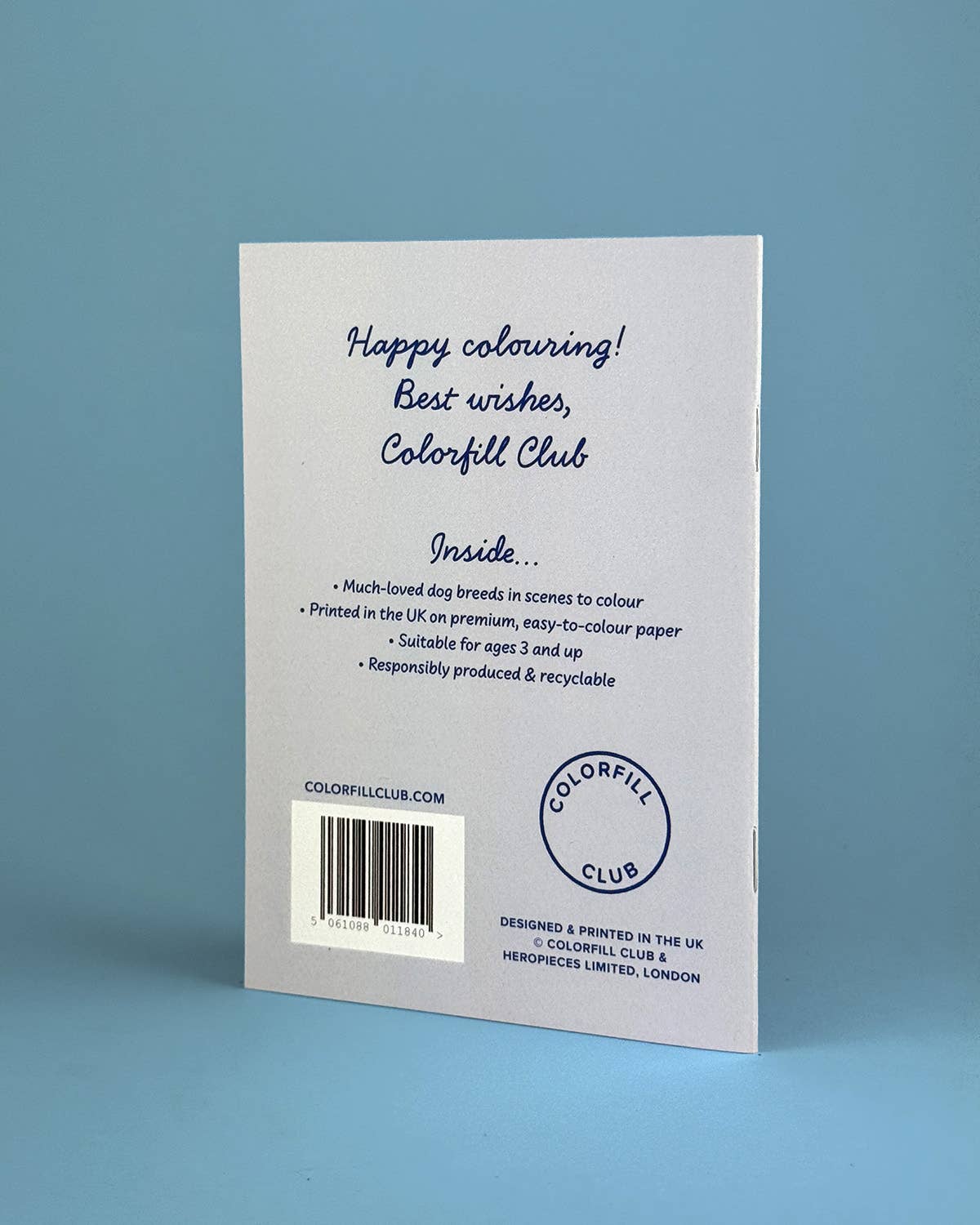 Colorfill Club – wholesale Colouring and activity book – kids and baby – World of Dogs Illustrated Colouring Book4