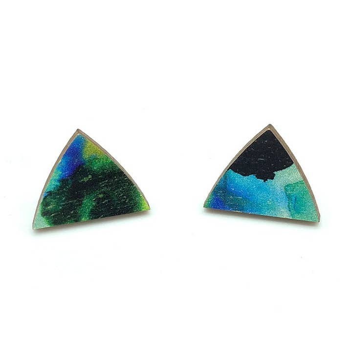 Waschstud-Tri-Ohrringe für den Großhandel von Solart