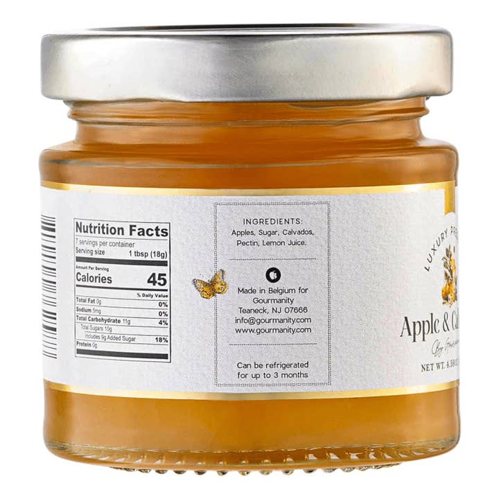 Think Distributors - Wholesale Preserves - Gourmanity Apple & Calvados Preserves - 4.59oz
