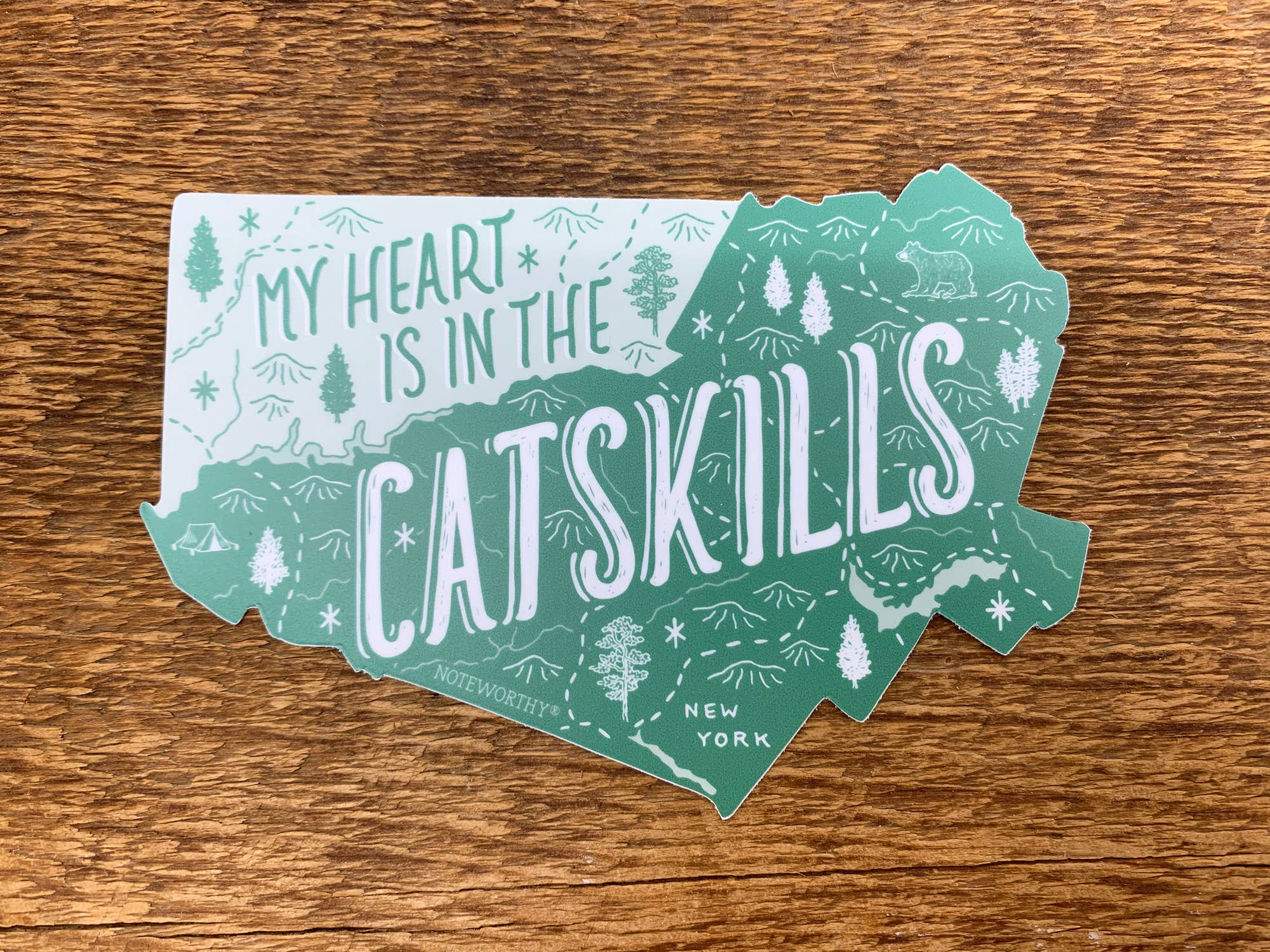 Noteworthy Paper & Press - Wholesale Sticker - Catskills Sticker1