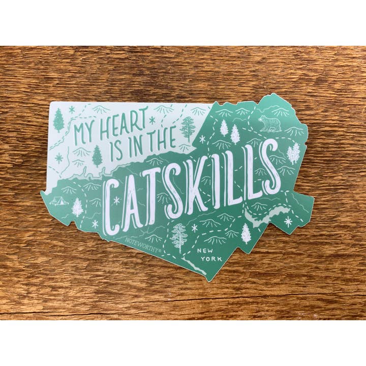 Noteworthy Paper & Press - Wholesale Sticker - Catskills Sticker1