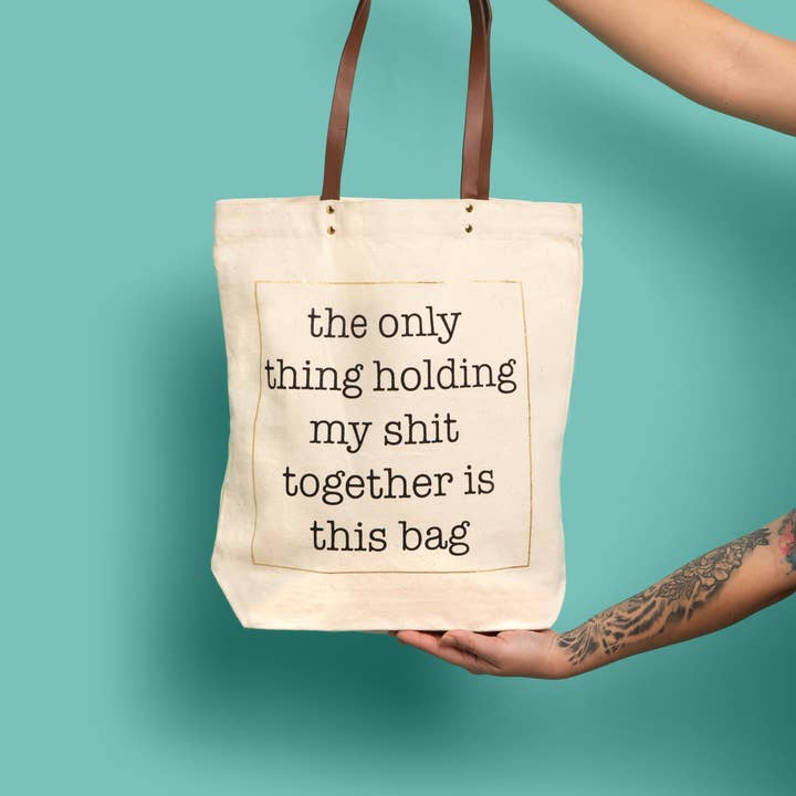 FUN CLUB - Wholesale Tote bag – Women's - Shit Together Tote Bag (funny, mom)2