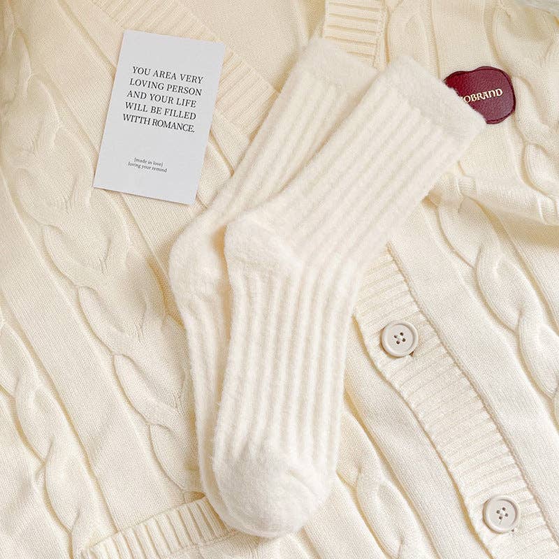 Gohobi （We cover U.S. import duties） - Wholesale Socks - Women's - Gohobi Warm Fleece Thickened Socks1
