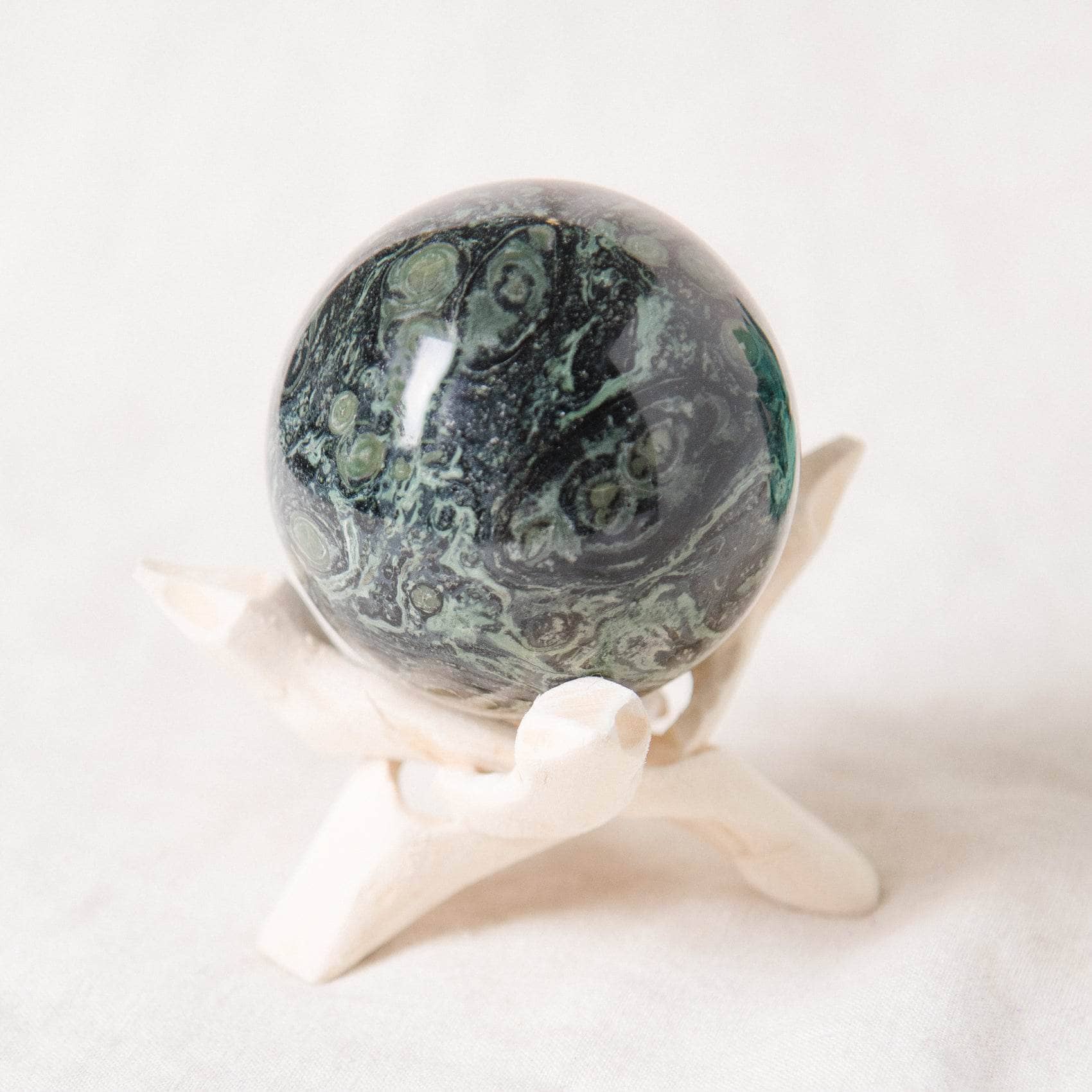 Tiny Rituals - Wholesale Spiritual Stone/Crystal - Kambaba Jasper Sphere - AAA Premium Quality71