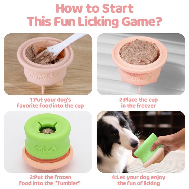 Pet Future llc - Wholesale Pet Toy - Dog - Puzzle Feeder Dog Toys, Interactive Enrichment Dog Toys Pink3