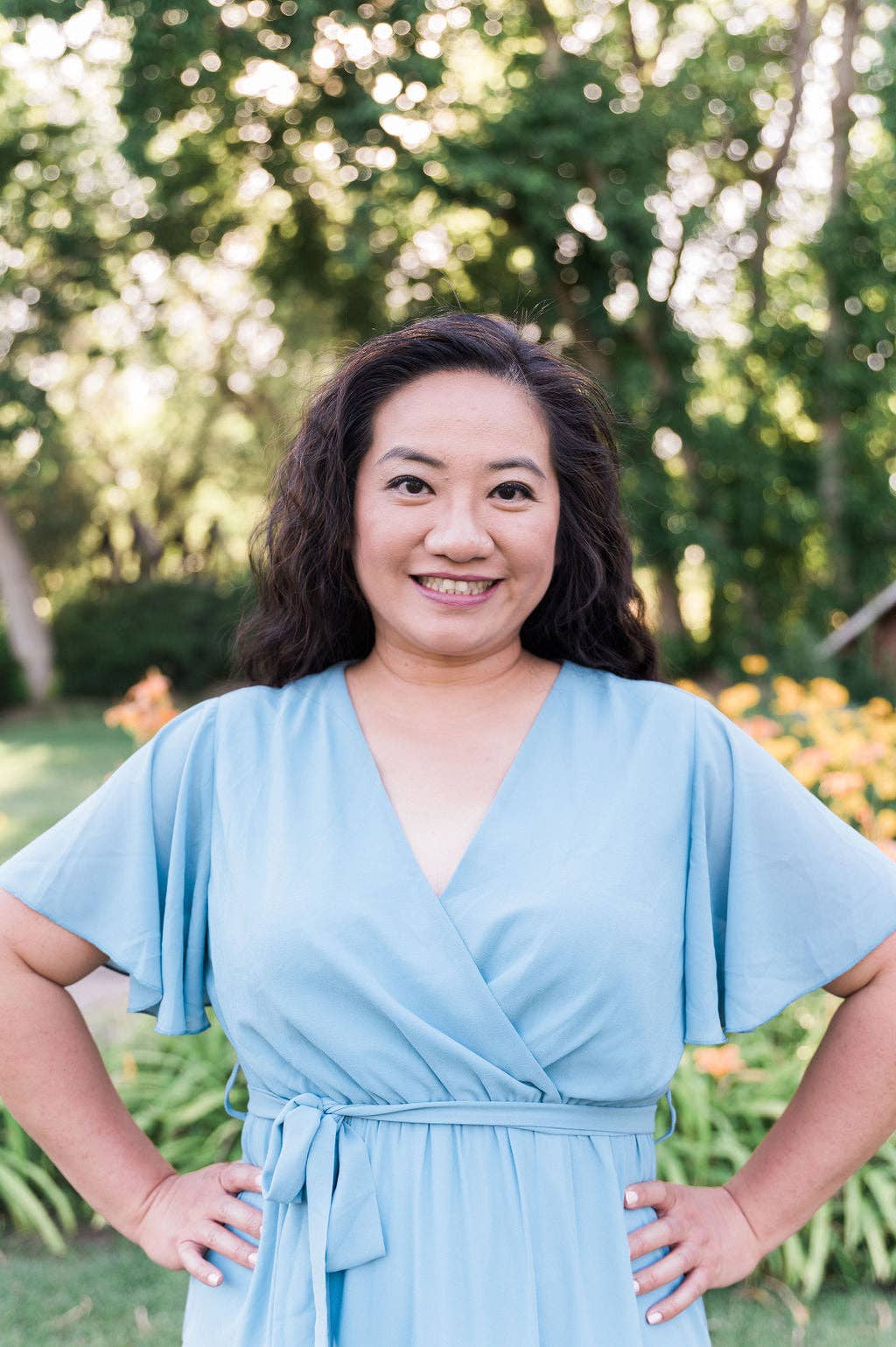 Peony Alley - Vendita all'ingrosso Vestito - Donna - Abito midi tinta unita color ambra7