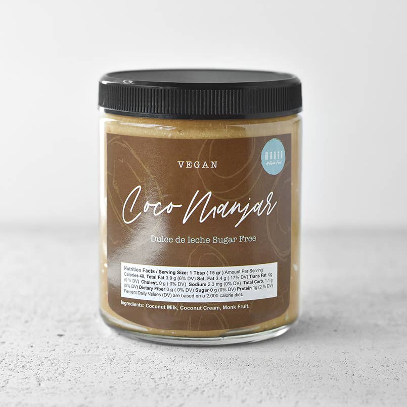 Manna Artisan Foods - Vente Confiture/gelée - Coco Manjar (Dulce de leche)
