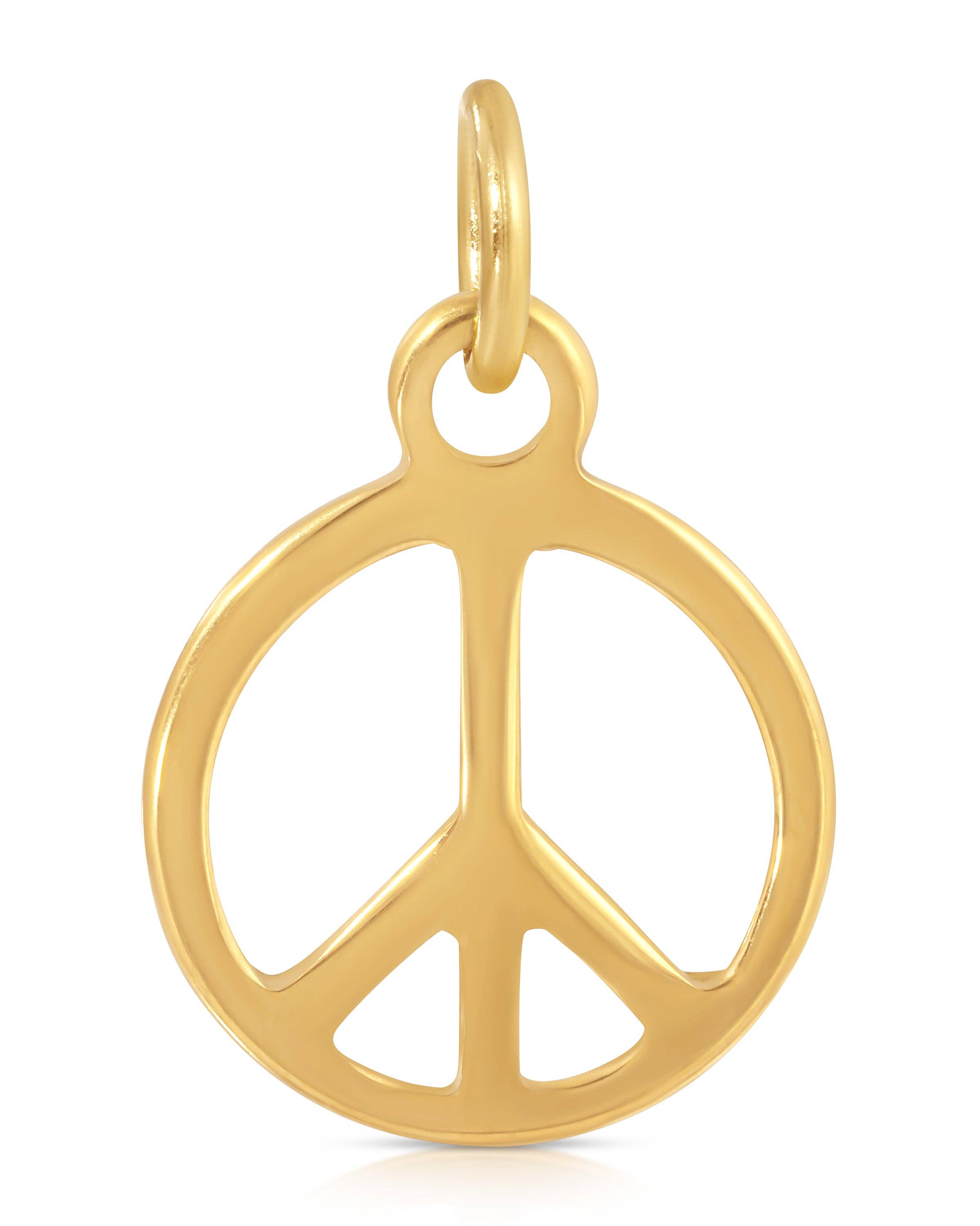 KOZAKH - Wholesale Individual Charm/Pendant - Peace Sign Charm (Tier 2)0