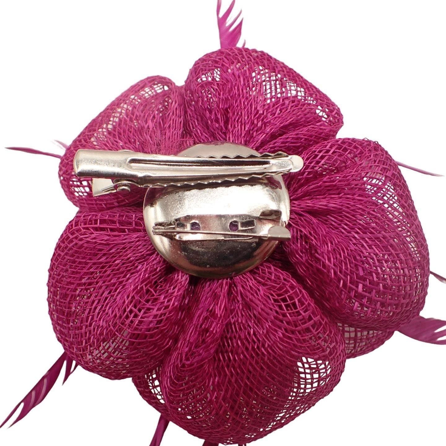 Topkids Accessories - Wholesale Fascinator Hat - Women's - Fascinator Hair Clip Fascinator Flower Hair Clip Fabric Flower Clip Wedding Fascinator Wedding Corsage Flower Fascinator On Clip & Brooch Pin For Women, Ladies, Girls21