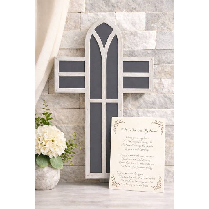 Cadeau Souvenir Croix Chrétienne Moderne pour la vente par Loving Memories Gifts