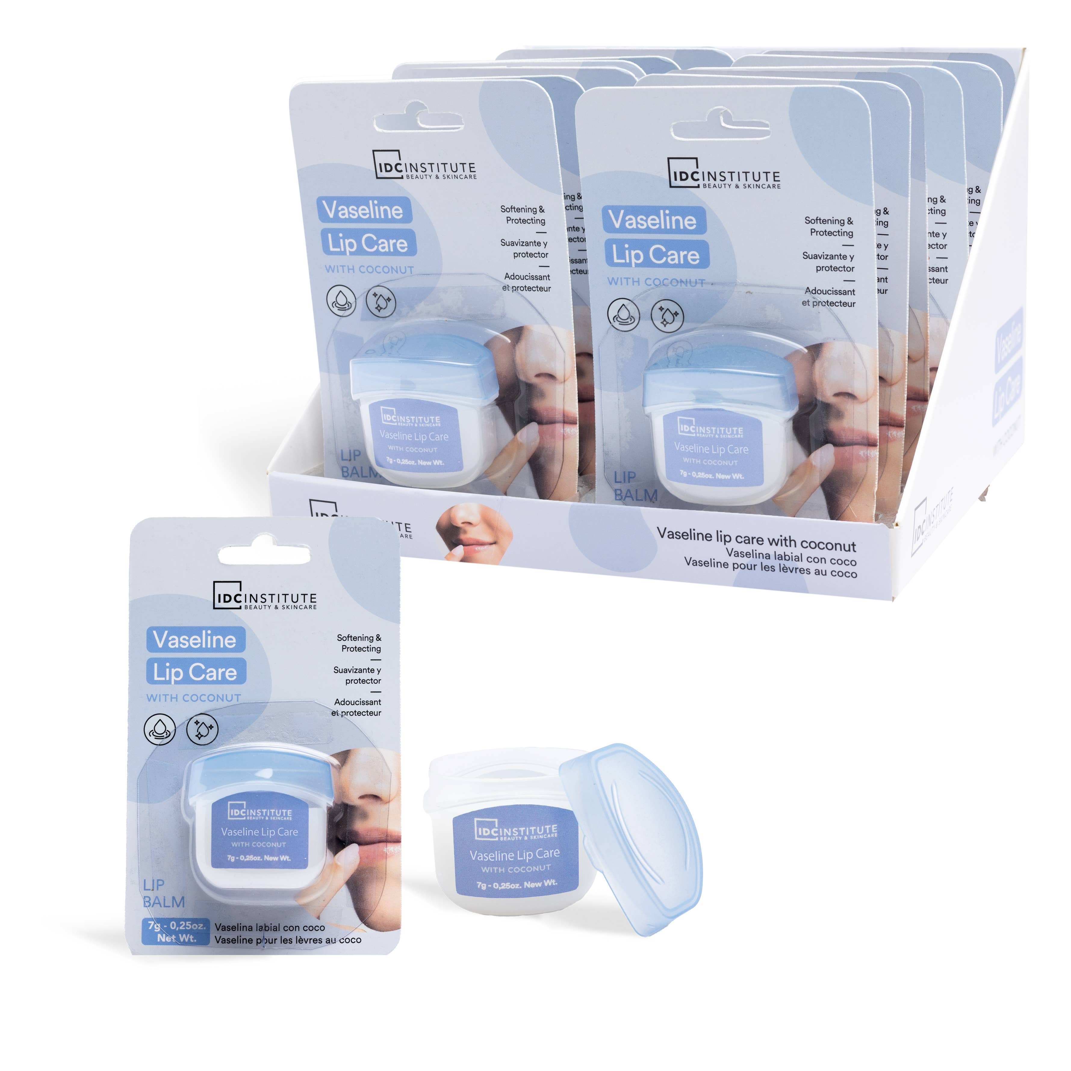 Aquarius Cosmetic SLU - Wholesale Lip Balm - IDC INSTITUTE VASELINE LIP CARE0